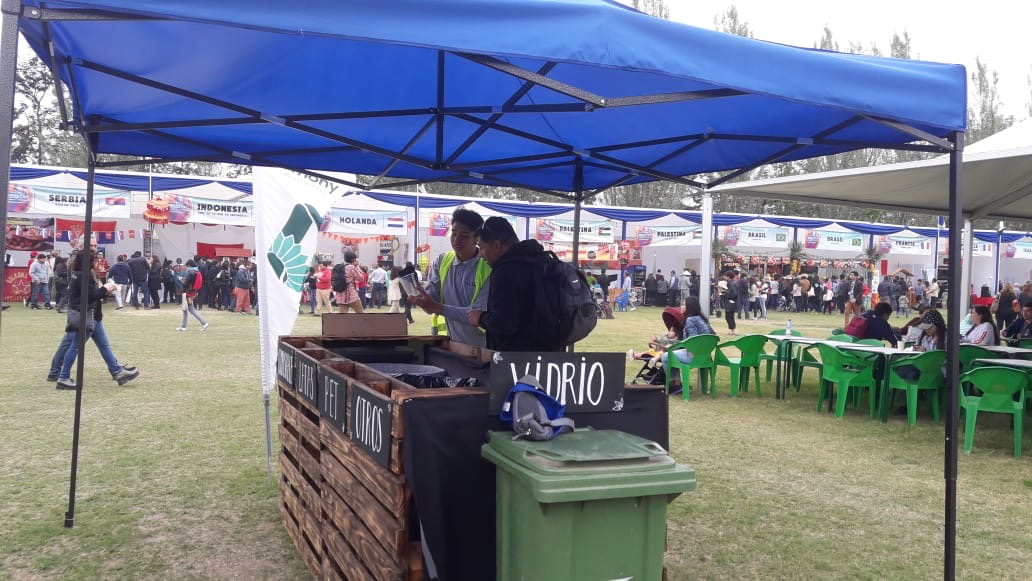 Con una tecnología de punta: Armony Sustentable compostó los residuos orgánicos de Fiesta de las Naciones